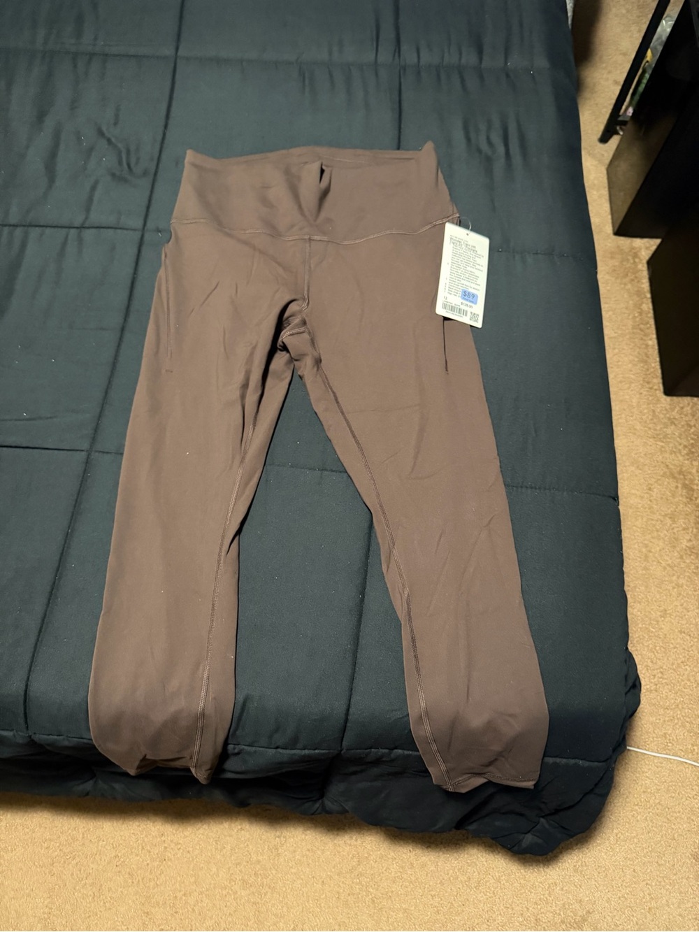 Women’s Brown Stretch Leggings